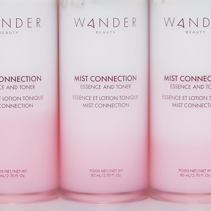 wander beauty mist connection essence and toner