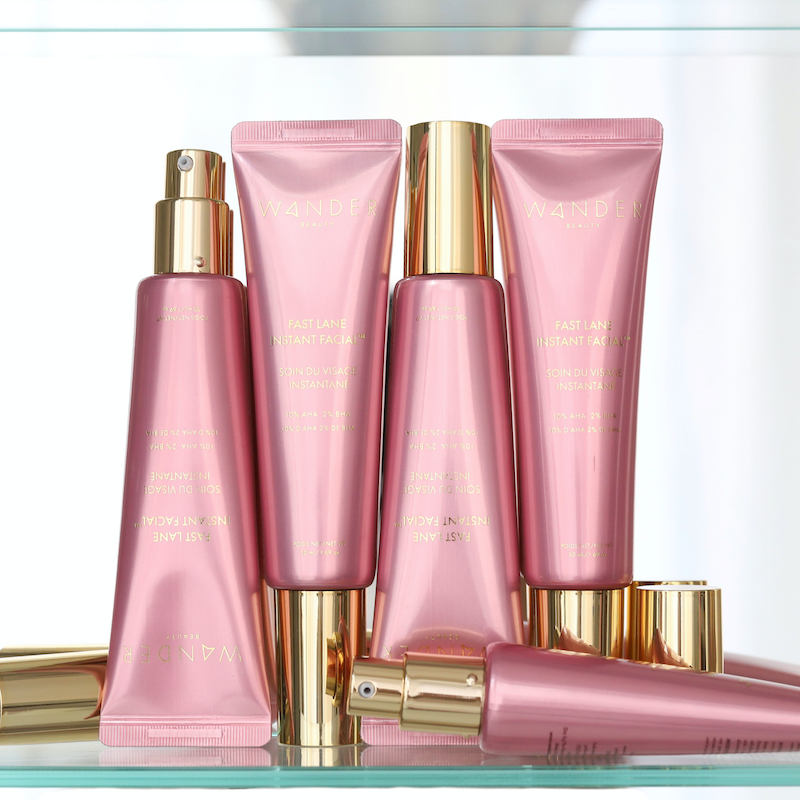 wander beauty fast lane instant facial