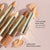 Dualist Matte and Illuminating concealer with arrows pointing out Full coverage matte stick with new 360 degree precision tip and lightweight illuminating liquid