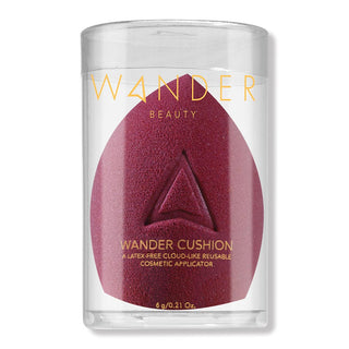 Wander Beauty Wander Cushion, a latex-free cloud-like reusable cosmetic applicator