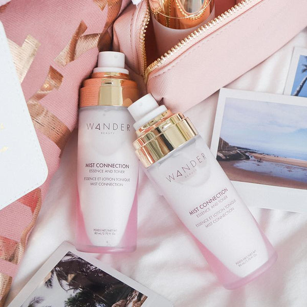 wander beauty mist connection essence and toner