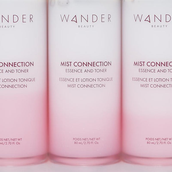 wander beauty mist connection essence and toner