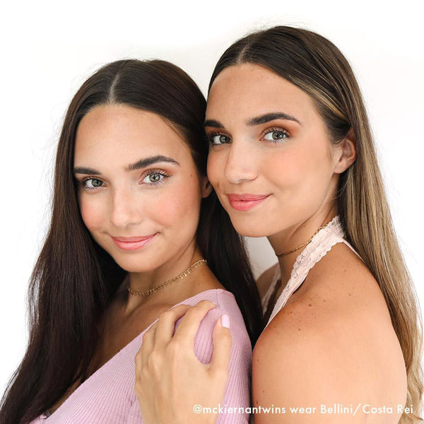 2 Girls with Sun kissed Skin, using Wander Beauty Makeup Products