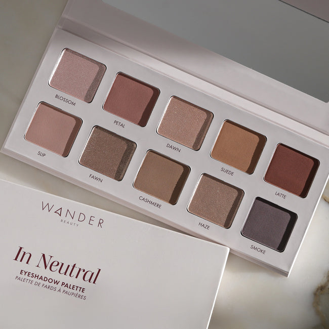 In Neutral Eyeshadow Palette | Wander Beauty