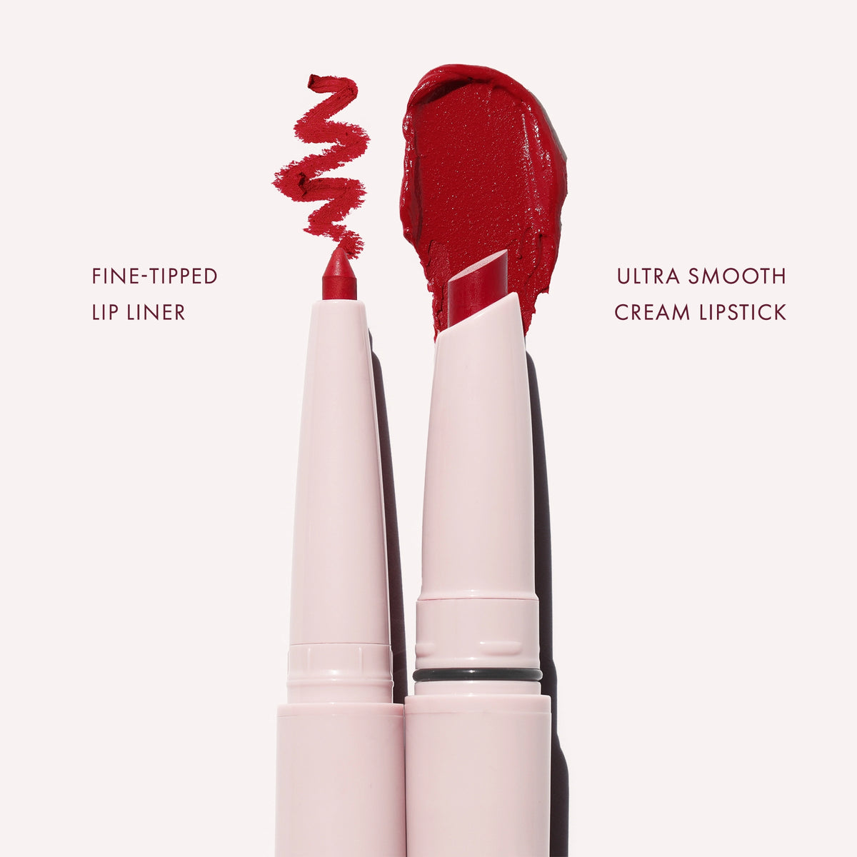 Lipsetter Dual Lipstick and Liner showing both ends