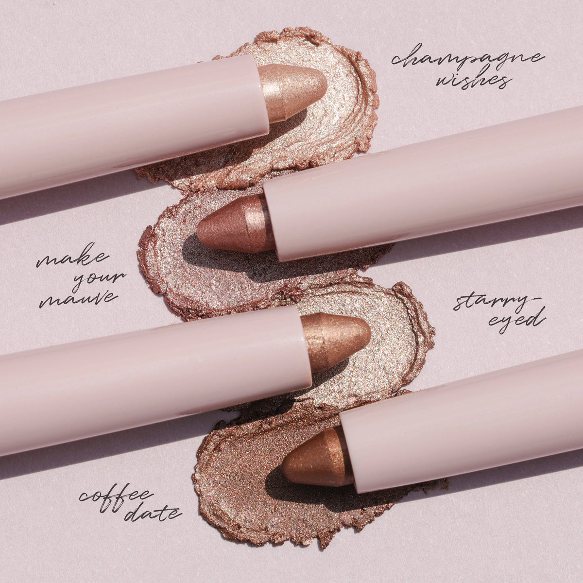 Wandering Eyes Shadow Stick shade swatches