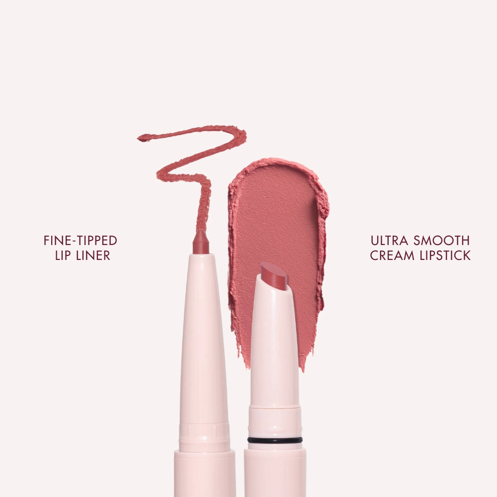 Lipsetter Dual Lipstick and Liner in Barcelona Blush